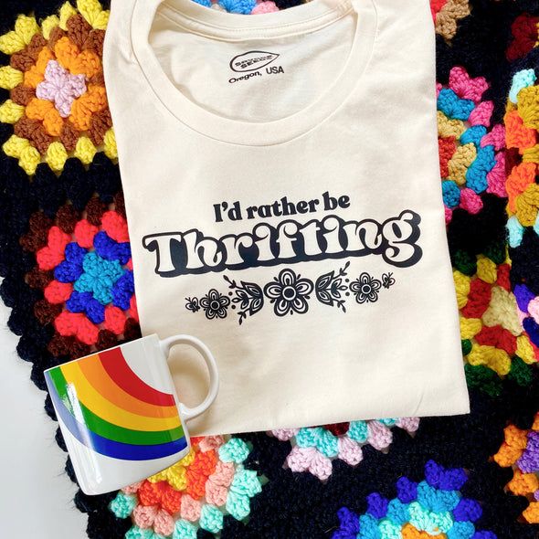I'D RATHER BE THRIFTING - WOMEN'S