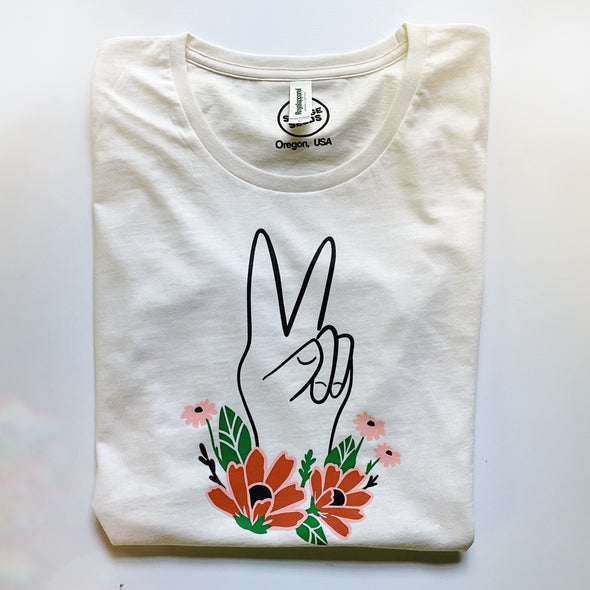 PEACE - WOMEN'S - FULL AND POCKET PRINT