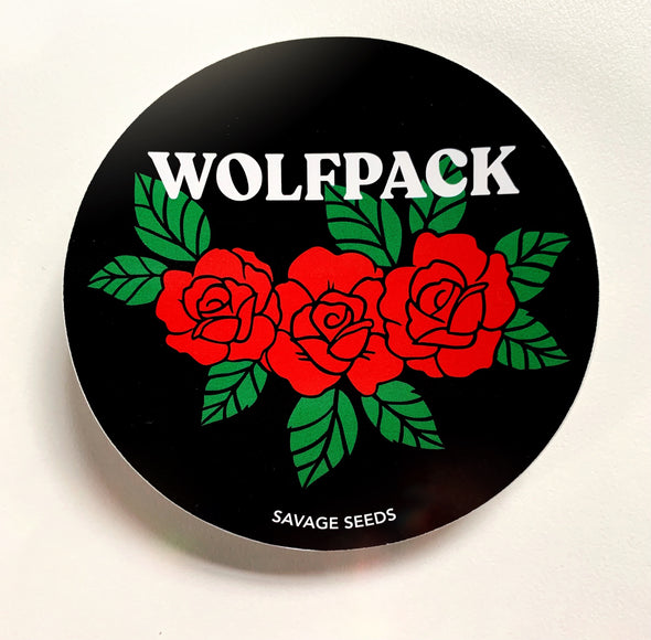 WOLFPACK - Die Cut Vinyl Stickers