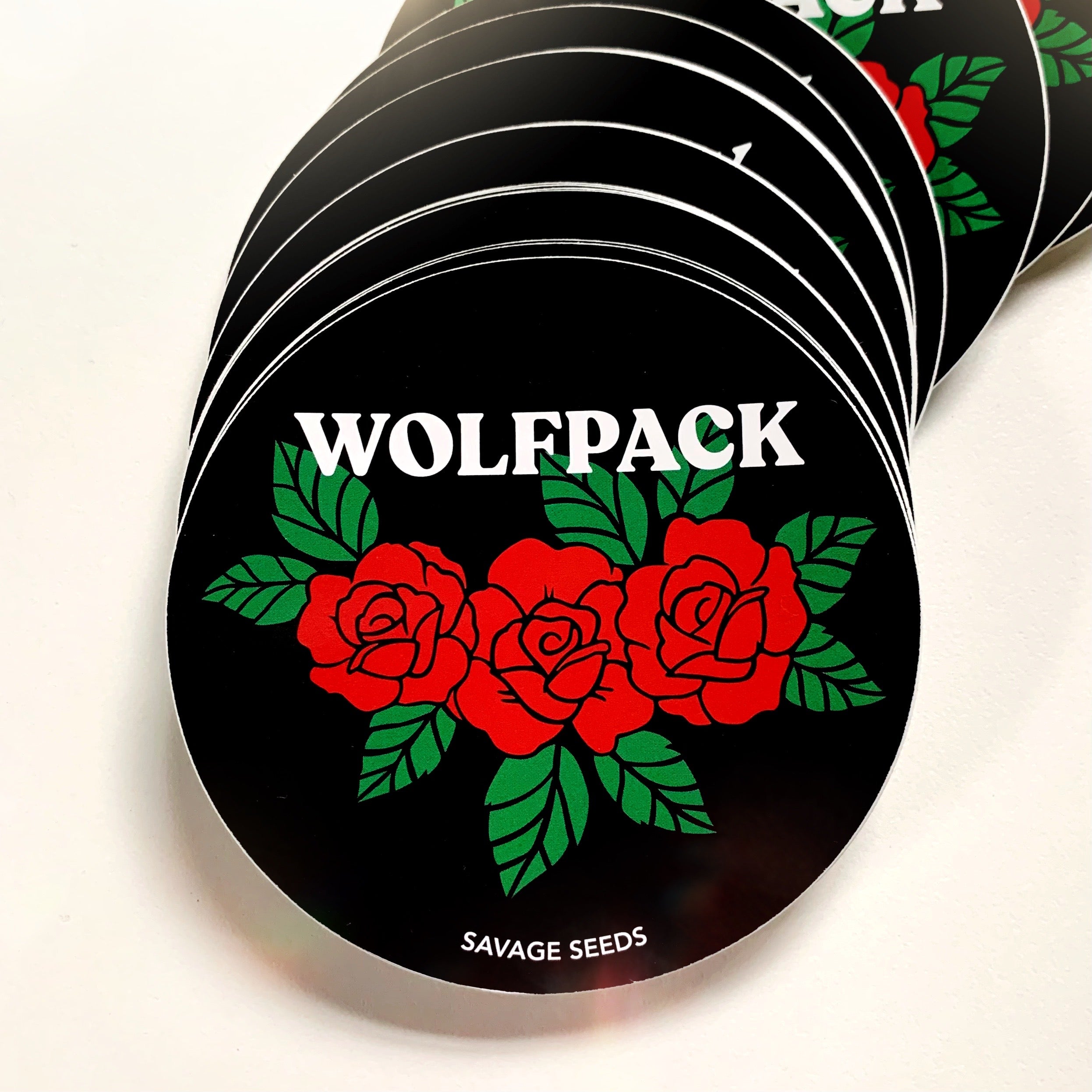 WOLFPACK - Die Cut Vinyl Stickers – Savage Seeds Inc.