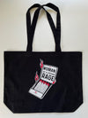 RAGE - Canvas Tote Bags