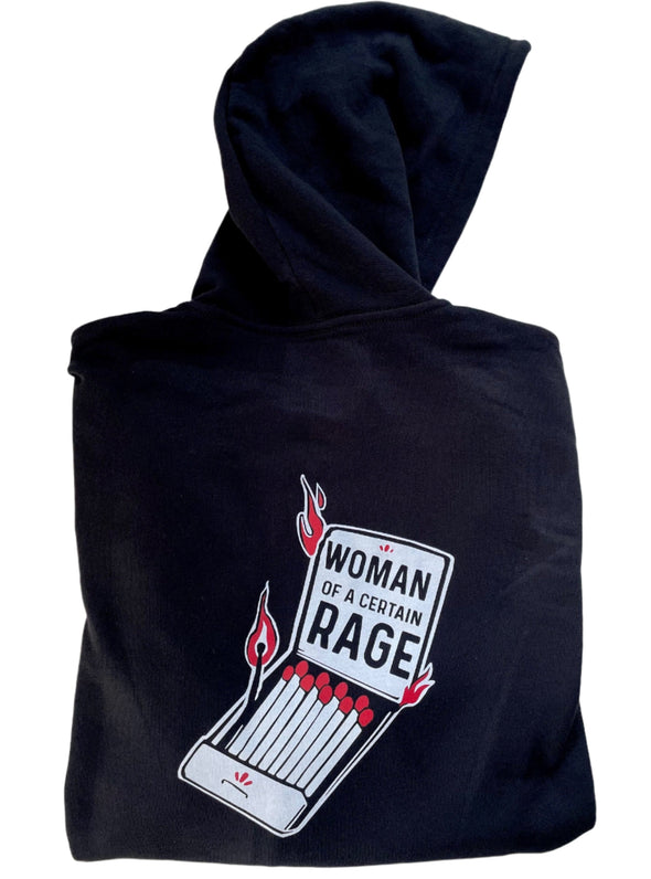 RAGE -  HOODED FLEECE SWEATSHIRT