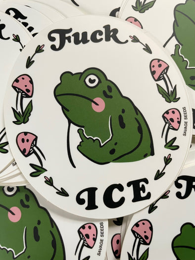 FROGS  - Die Cut Vinyl Stickers