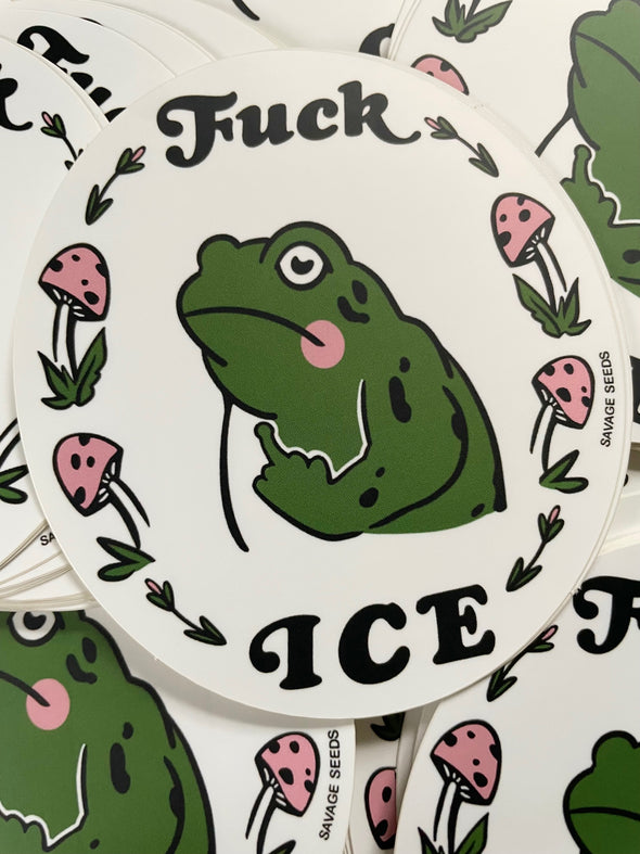 FROGS  - Die Cut Vinyl Stickers