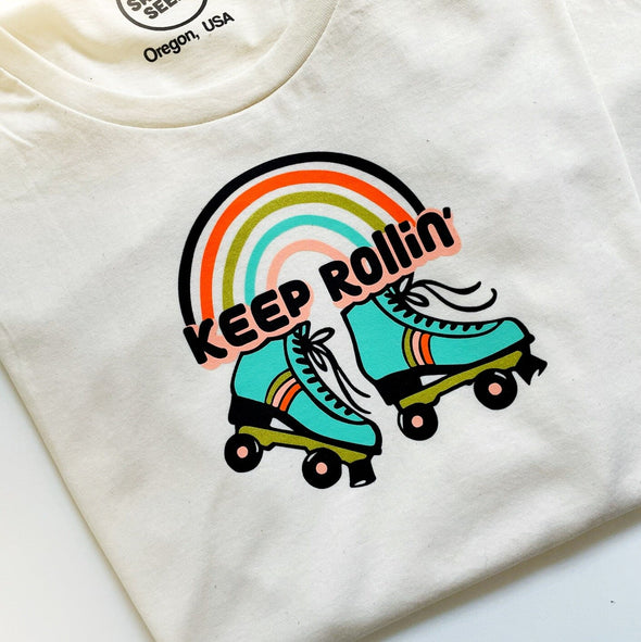 KEEPING ROLLIN'  - WOMEN'S - FULL AND POCKET PRINT