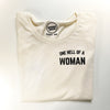 ONE HELL OF A WOMAN - WOMEN'S - BOLD FONT