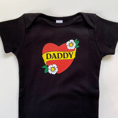 DADDY / DAD / PAPA / FAMILY HEART - BABY