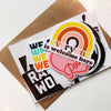 LOVED JUST THE WAY YOU ARE - Die Cut Vinyl Stickers