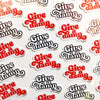 GIVE A DAMN - Die Cut Vinyl Stickers