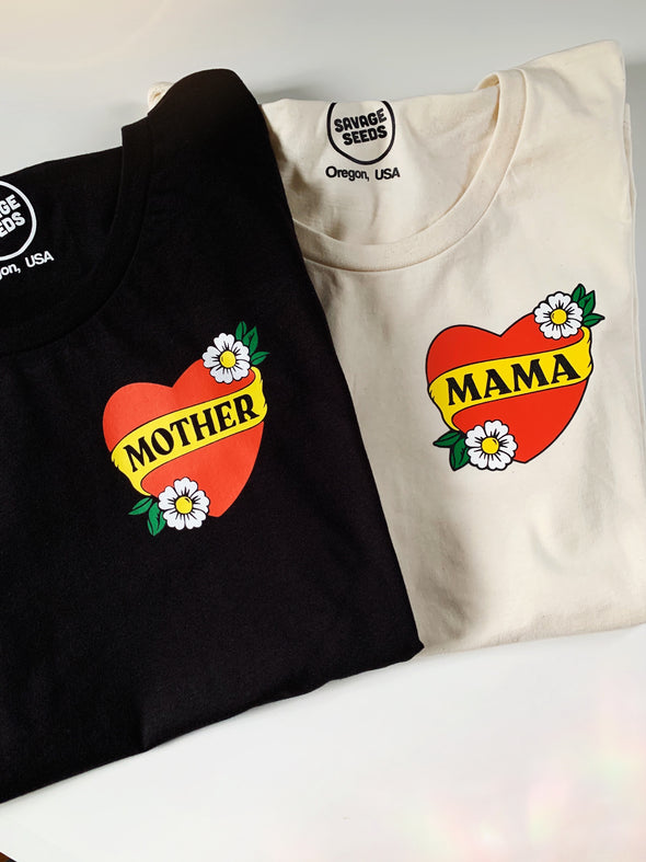 MAMA HEART AND MOTHER HEART - UNISEX