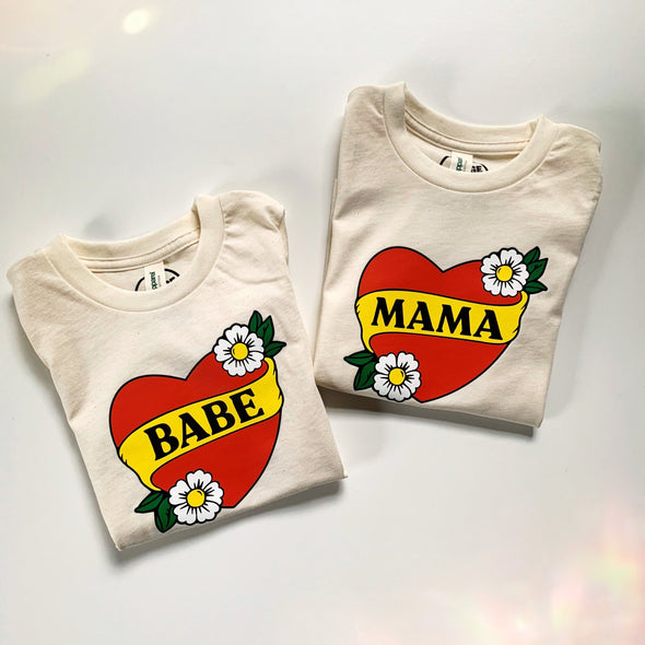BABE HEART and MAMA HEART - KIDS