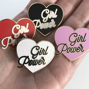 IMPERFECT SALE - GIRL POWER Hard Enamel Pins